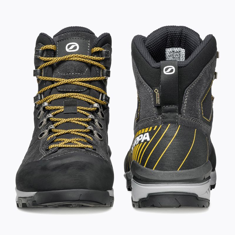 Buty trekkingowe męskie SCARPA Mescalito TRK GTX dark anthracite/ mustard 4