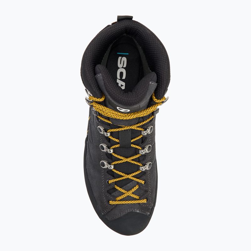 Buty trekkingowe męskie SCARPA Mescalito TRK GTX dark anthracite/mustard 5