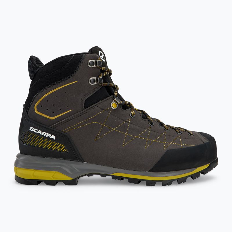 Buty trekkingowe męskie SCARPA Zodiac TRK GTX anthracite/sulphur 2