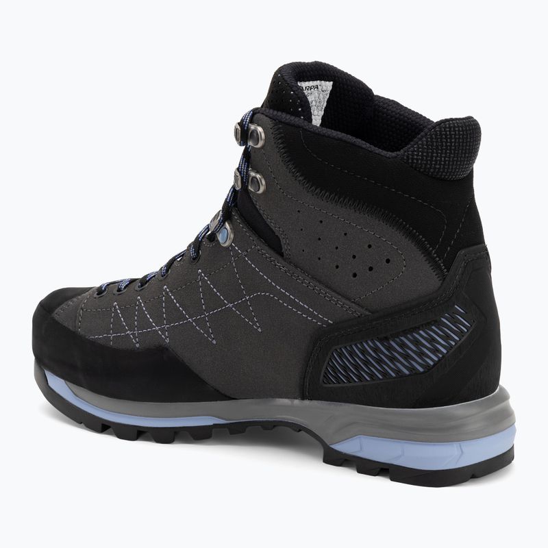 Buty podejściowe  damskie SCARPA Zodiac TRK GTX anthracite/lavender 3