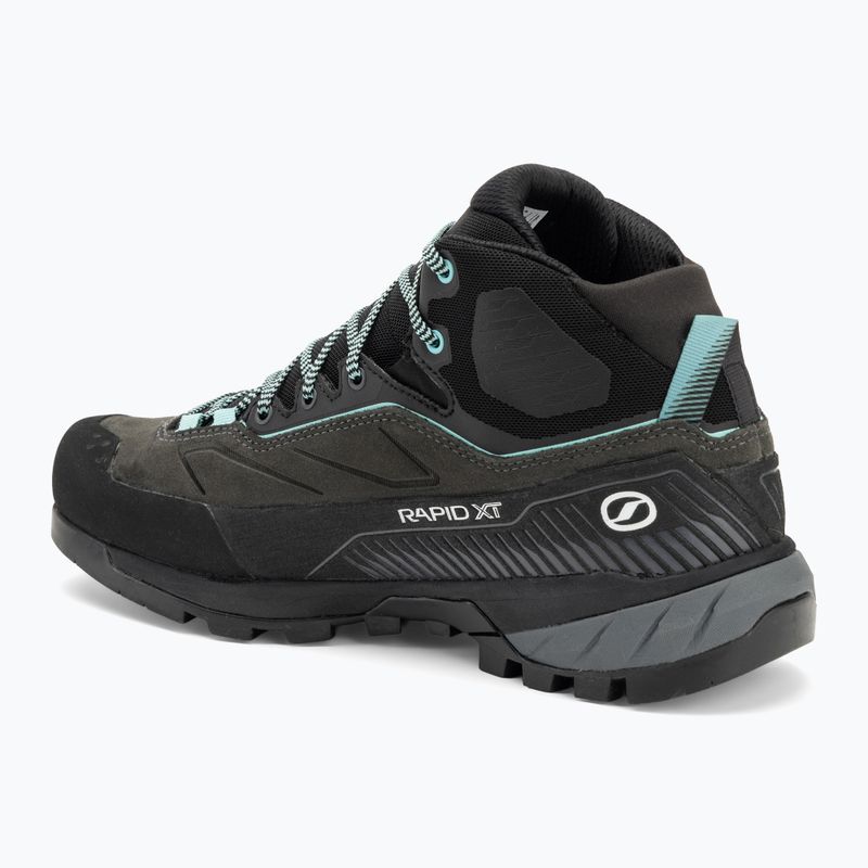 Buty podejściowe damskie SCARPA Rapid XT Mid GTX shark/aqua 3
