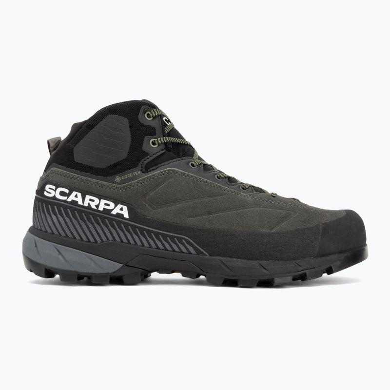 Buty podejściowe męskie SCARPA Rapid XT Mid GTX shark/military 2