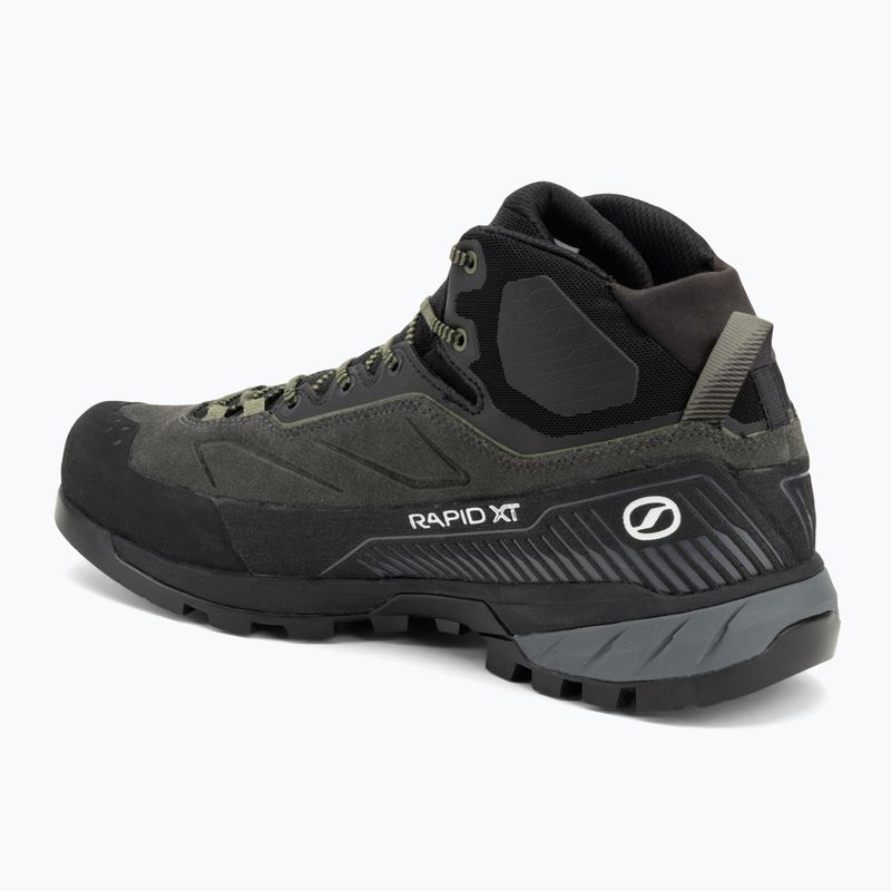 Buty podejściowe męskie SCARPA Rapid XT Mid GTX shark/military 3