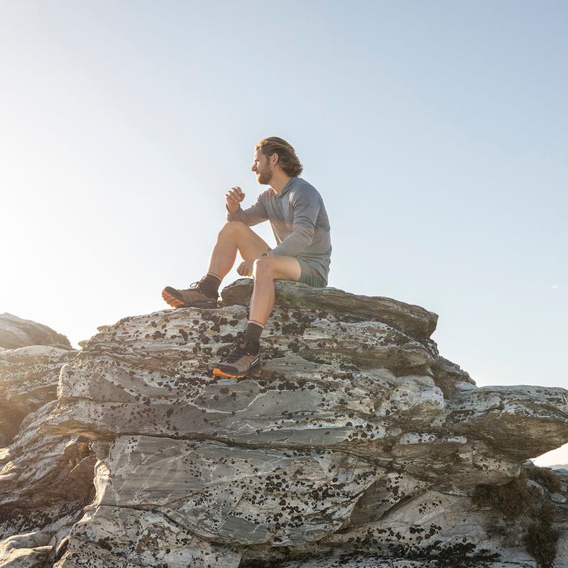 Buty trekkingowe męskie SCARPA Rush TRK GTX brown/orange 15