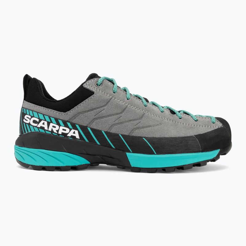 Buty podejściowe damskie SCARPA Mescalito smoke/tropical green 2