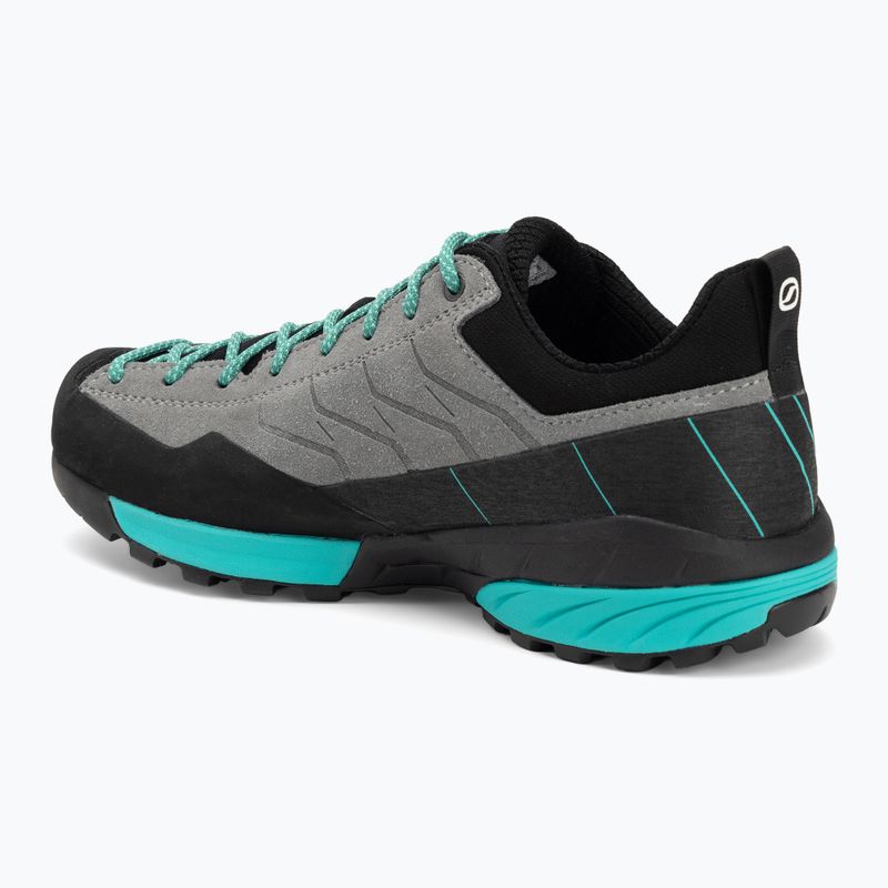 Buty podejściowe damskie SCARPA Mescalito smoke/tropical green 3