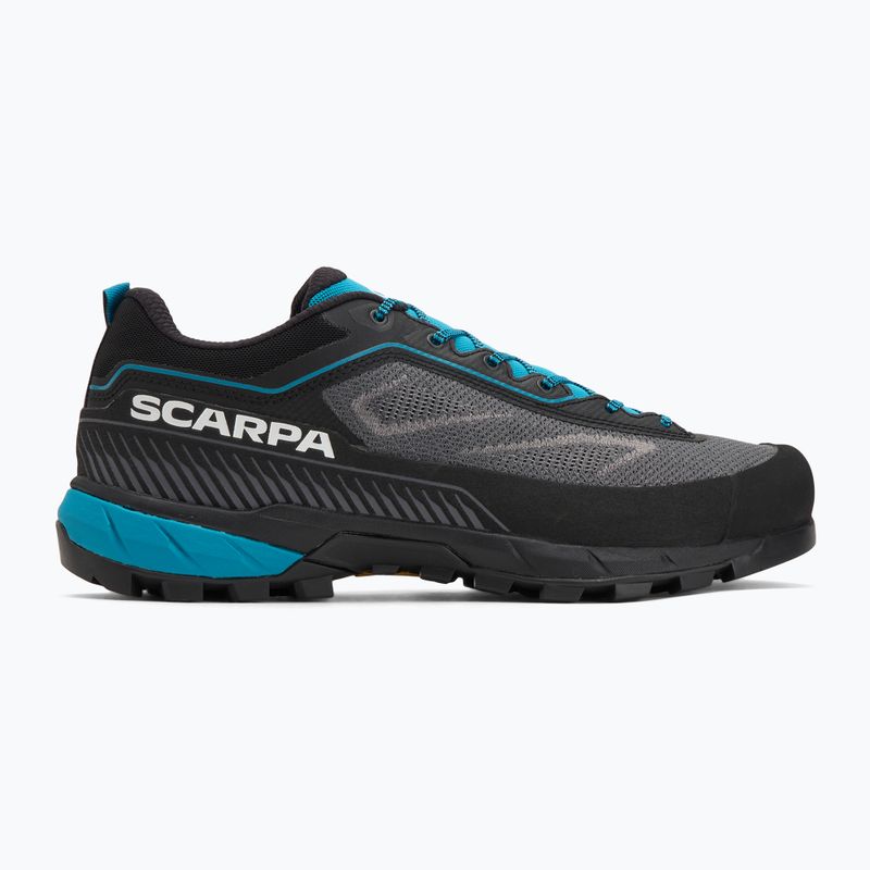 Buty podejściowe męskie SCARPA Rapid LT anthracite/reef blue 2