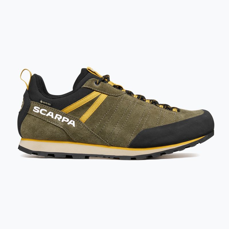 Buty trekkingowe męskie SCARPA Crux 2 GTX kalamata/lemon curry 2