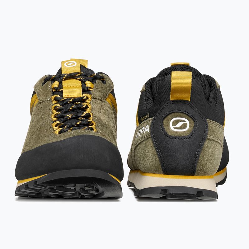 Buty trekkingowe męskie SCARPA Crux 2 GTX kalamata/lemon curry 4