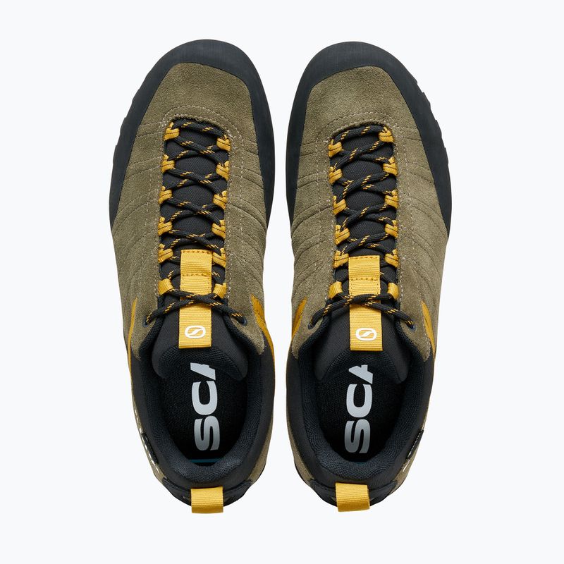 Buty trekkingowe męskie SCARPA Crux 2 GTX kalamata/lemon curry 5