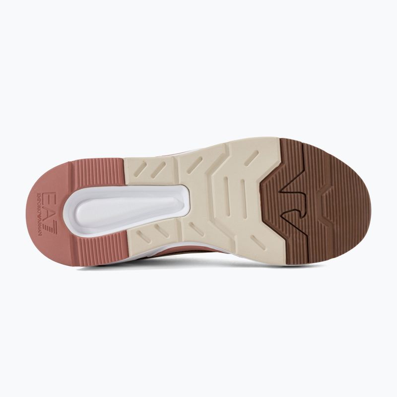 Buty EA7 Emporio Armani Ace Runner rainy day/black iris/ emperador/terracotta 4