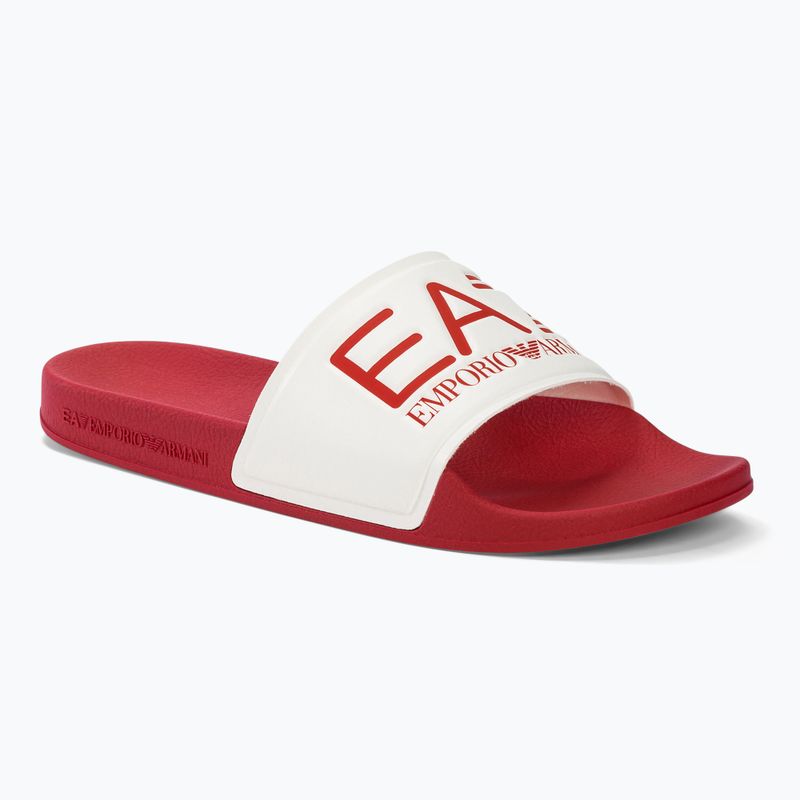 Klapki EA7 Emporio Armani Water Sports Visibility salsa/white
