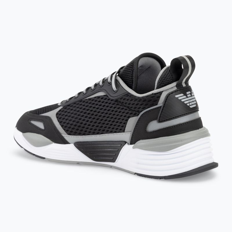 Buty EA7 Emporio Armani Ace Runner Mesh black/ silver 3