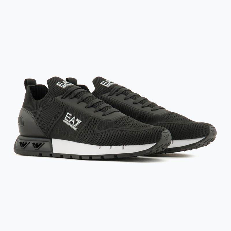 Buty EA7 Emporio Armani Black & White Legacy Knit black/ white 8