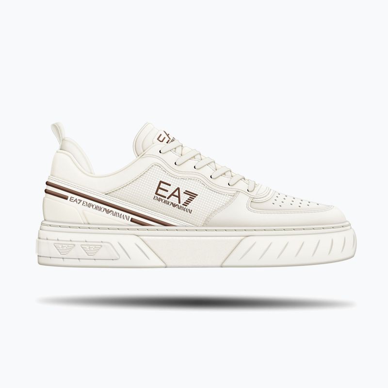 Buty EA7 Emporio Armani Summer Court triple off white/tan 8