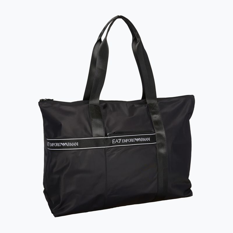 Torba damska EA7 Emporio Armani Train Logo Tape black 2