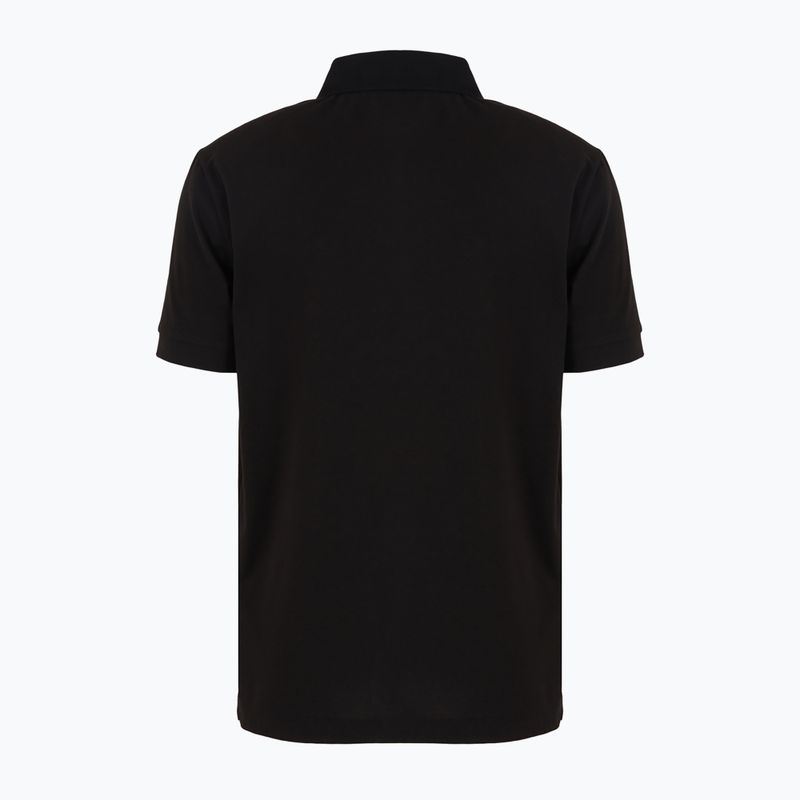 Koszulka polo męska EA7 Emporio Armani Train 7 Lines black 2