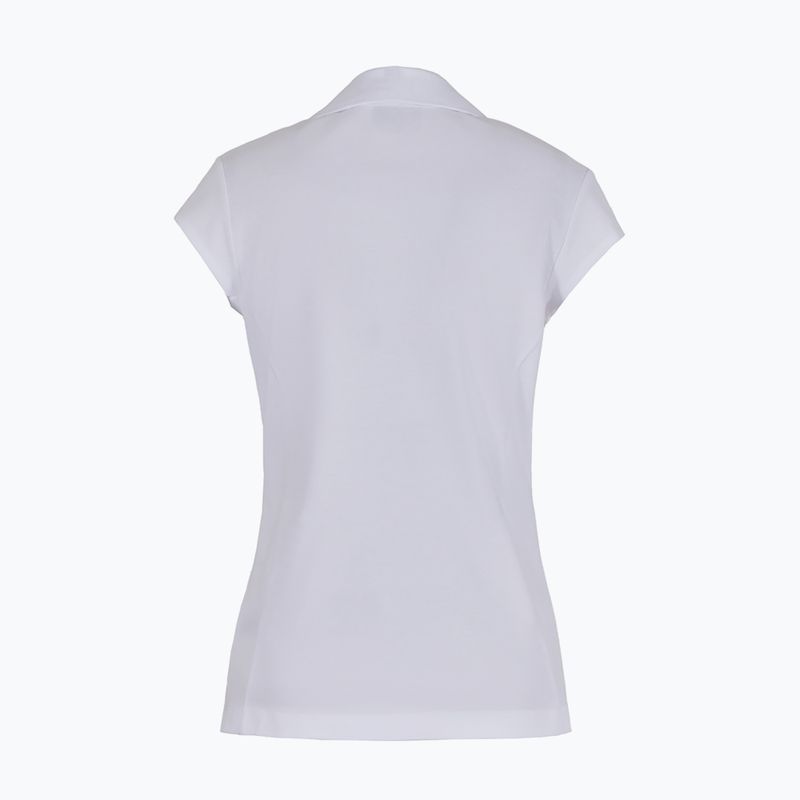 Koszulka polo damska EA7 Emporio Armani Train Costa Smeralda white 2
