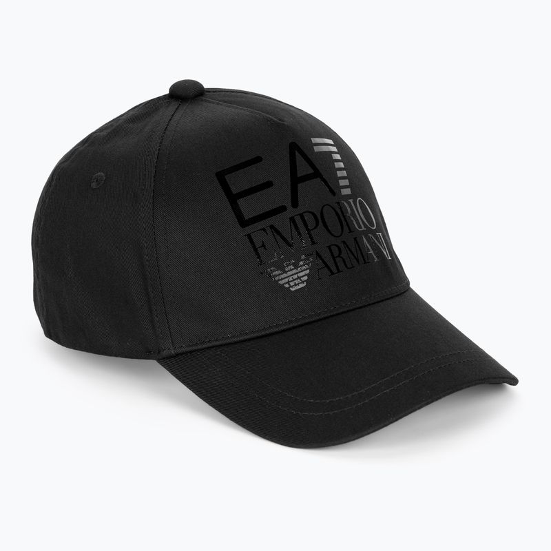 Czapka z daszkiem damska EA7 Emporio Armani Train Logo Series black