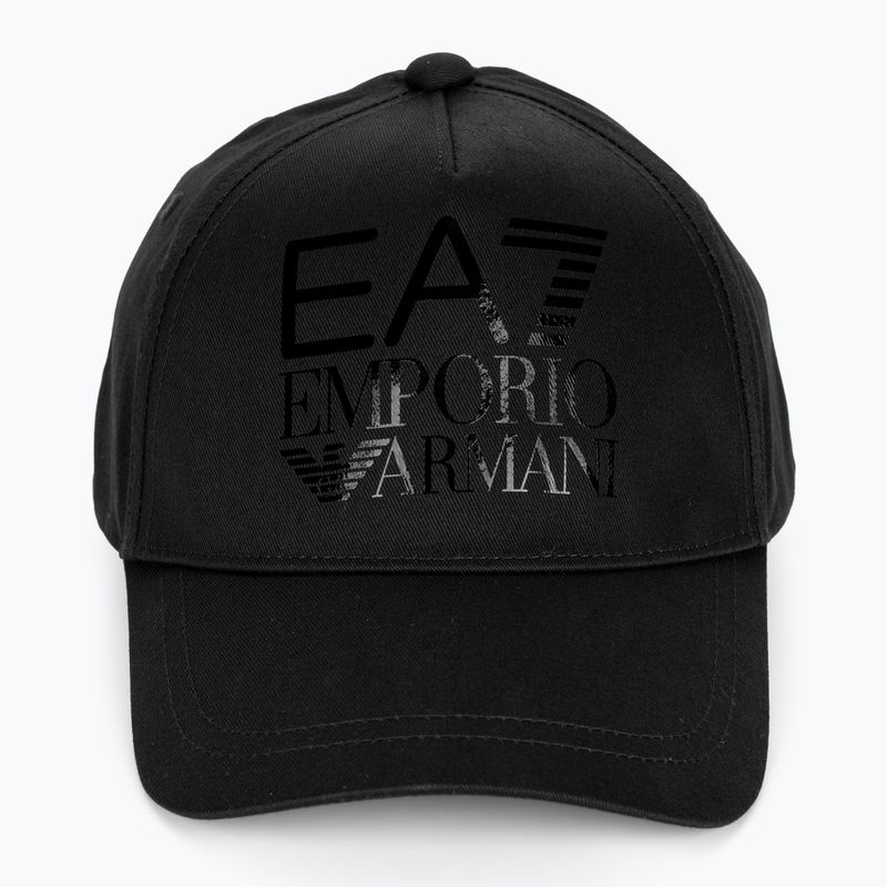 Czapka z daszkiem damska EA7 Emporio Armani Train Logo Series black 2
