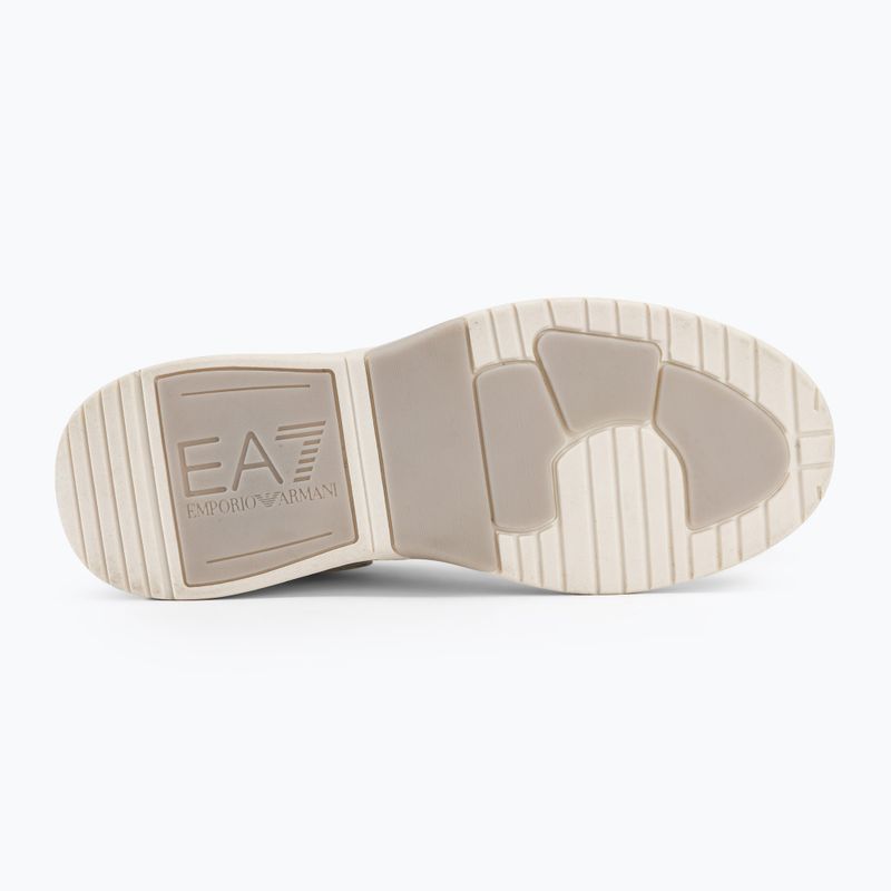 Buty EA7 Emporio Armani Basket Mid white/iridescent 4