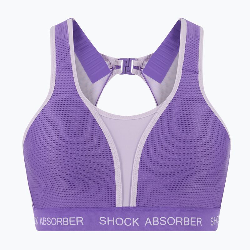 Biustonosz treningowy Shock Absorber Ultimate Run Bra Padded purple