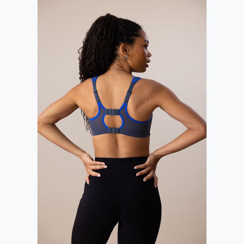 Biustonosz treningowy Shock Absorber Active Multi blue/dark grey 4