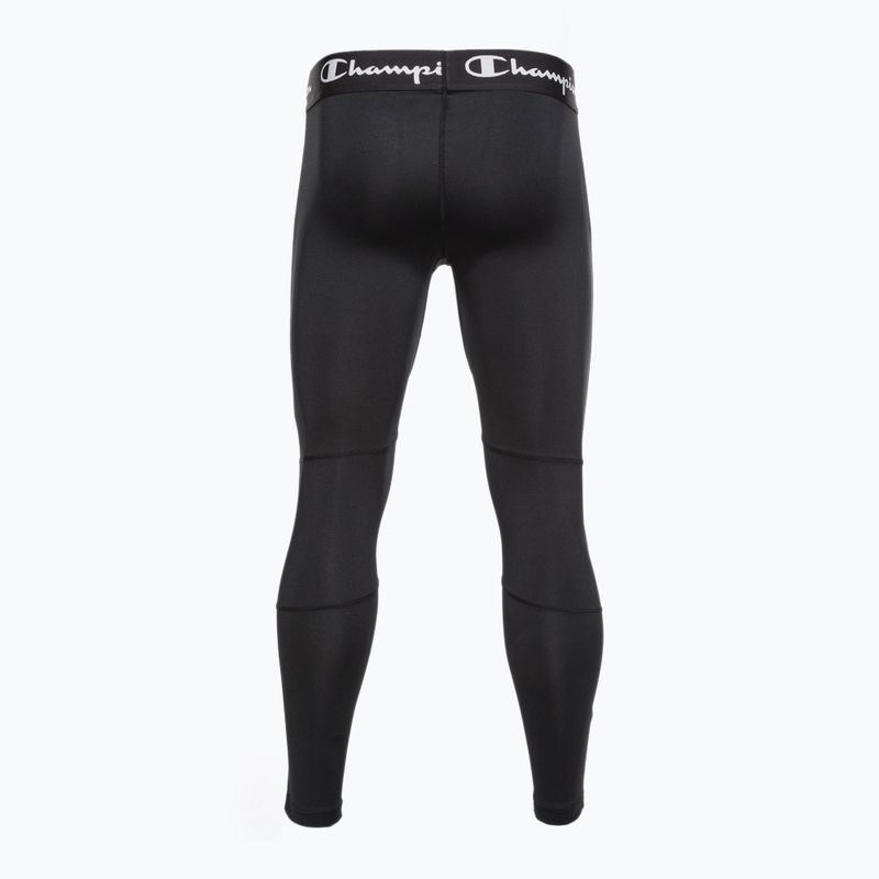 Legginsy męskie Champion Legacy 7/8 black 2