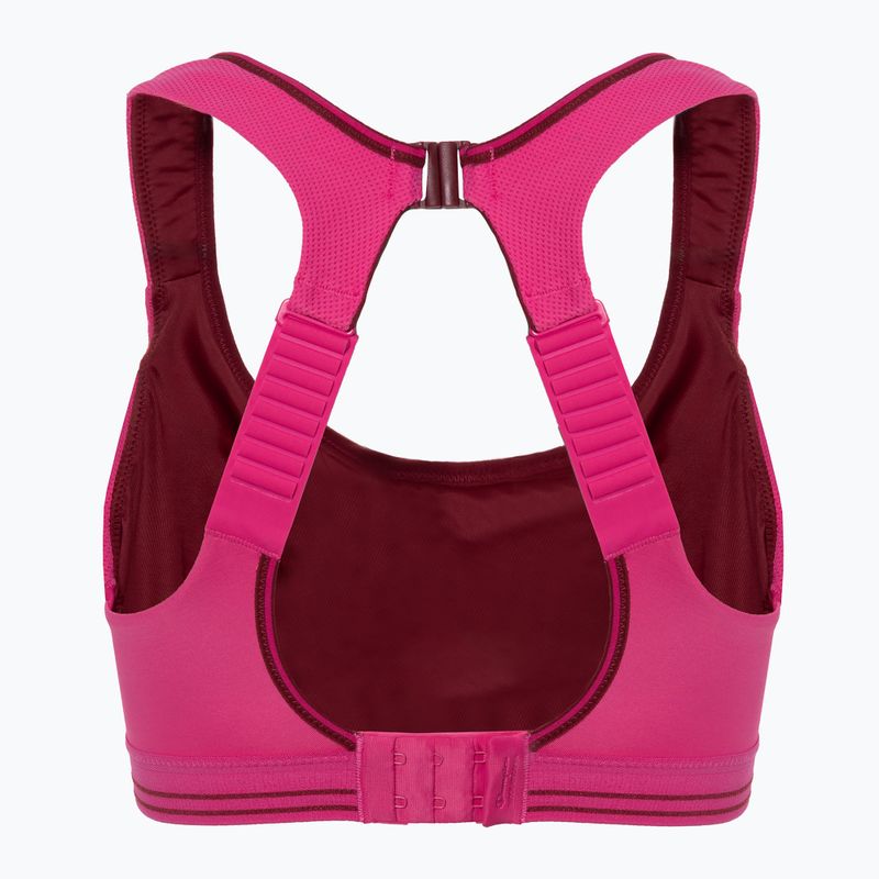 Biustonosz treningowy Shock Absorber Ultimate Run Bra pink 5