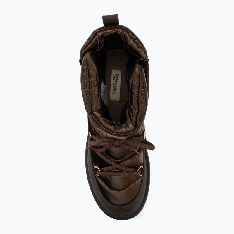 Śniegowce damskie Blauer USA F6DOYLE01 dark brown 5