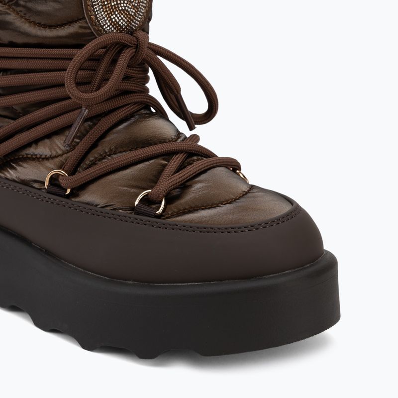 Śniegowce damskie Blauer USA F6DOYLE01 dark brown 7