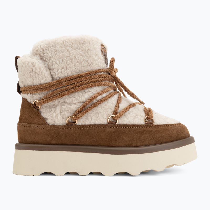 Śniegowce damskie Blauer USA F6DOYLE01 cream/brown 2