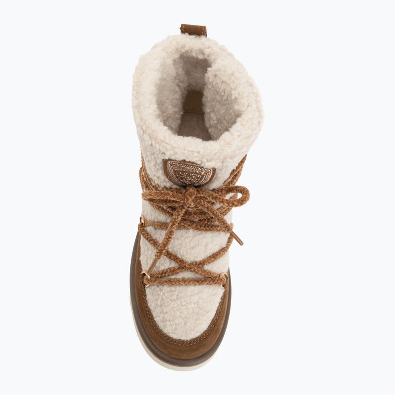 Śniegowce damskie Blauer USA F6DOYLE01 cream/brown 5
