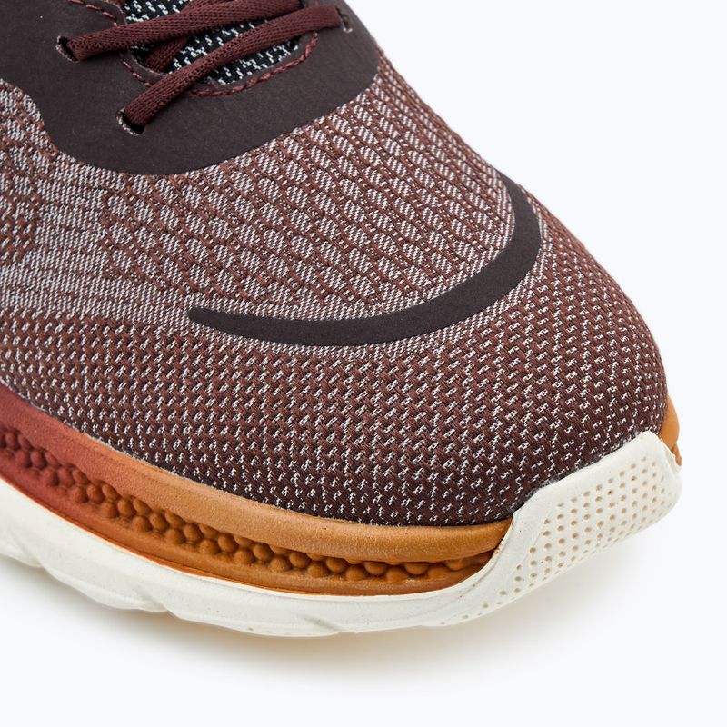 Buty męskie Geox wine/dark coffee 7