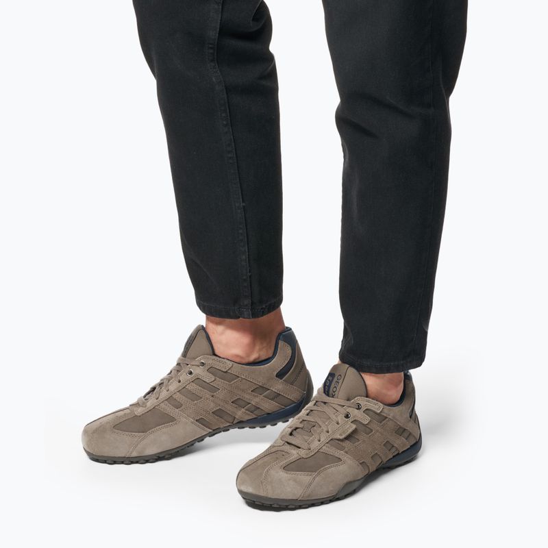 Buty męskie Geox Snake dove grey 15