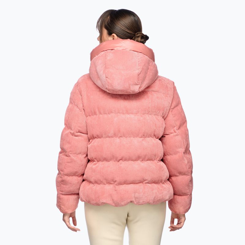 Kurtka ocieplana damska Geox Loisia Parka dusty rose 2