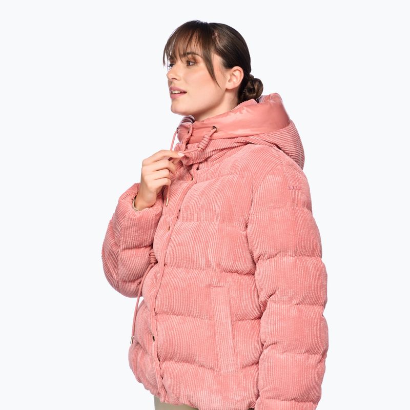 Kurtka ocieplana damska Geox Loisia Parka dusty rose 4