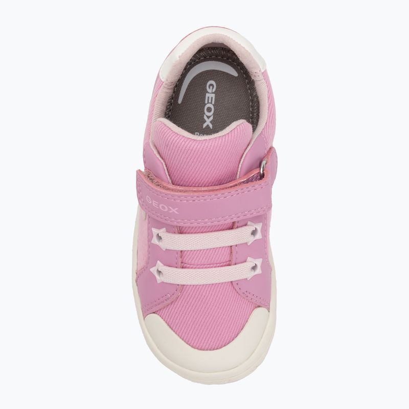 Buty dziecięce Geox Gisli dark pink 5