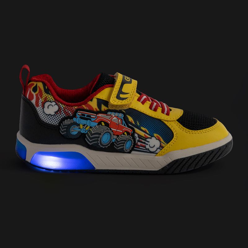 Buty dziecięce Geox Inek yellow/red 9