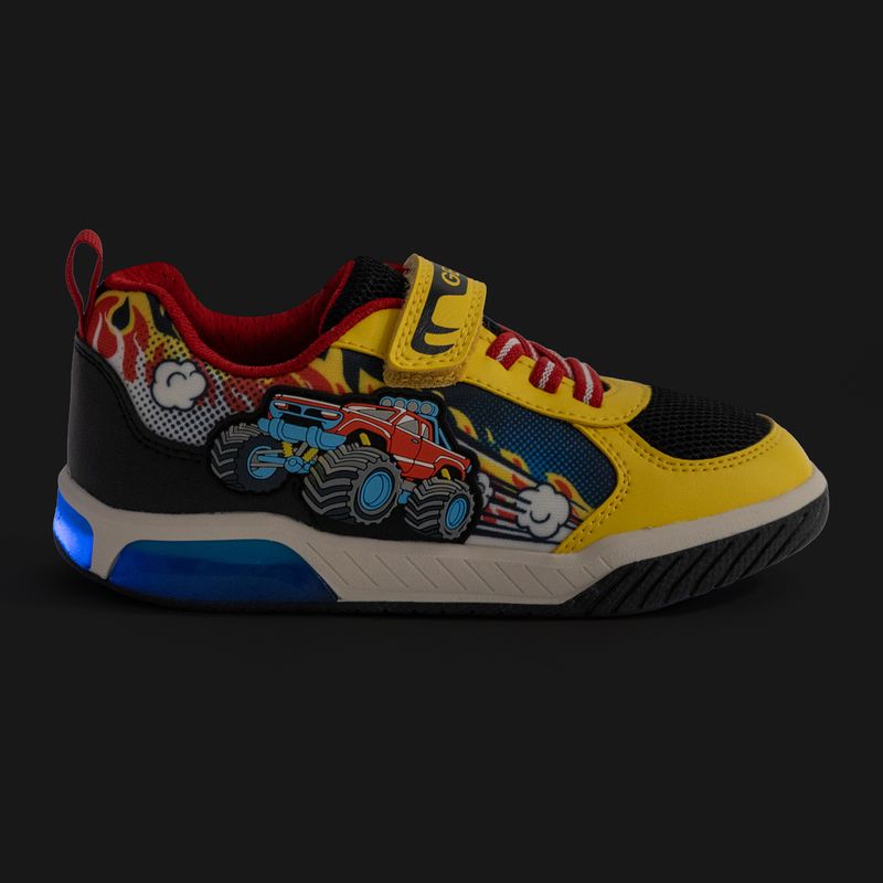 Buty dziecięce Geox Inek yellow/red 10
