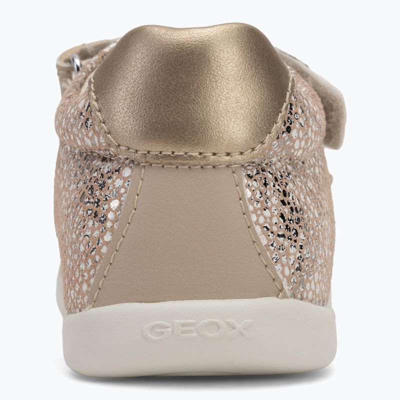Sandały dziecięce Geox Macchia white/gold 6