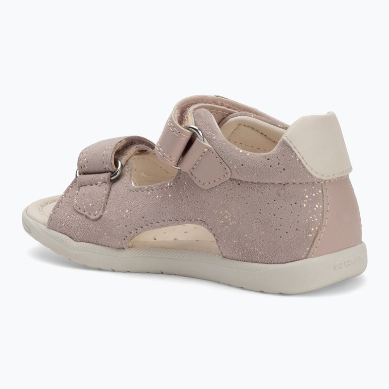 Sandały dziecięce Geox Macchia rose off 3