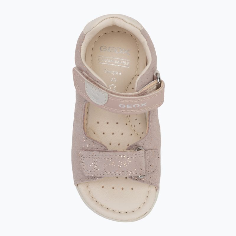 Sandały dziecięce Geox Macchia rose off 5