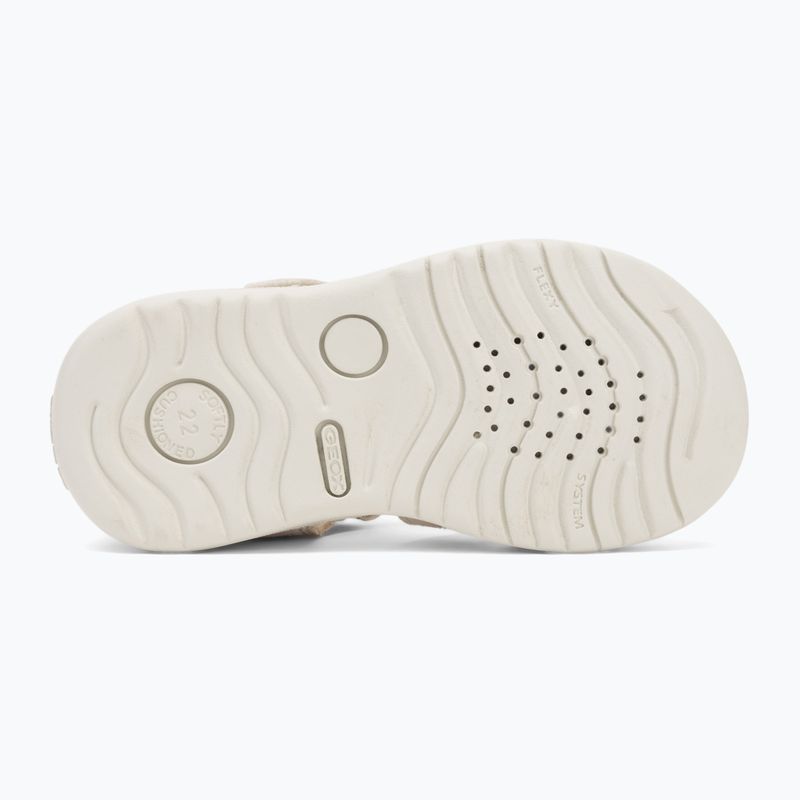 Sandały dziecięce Geox Macchia white/silver 4
