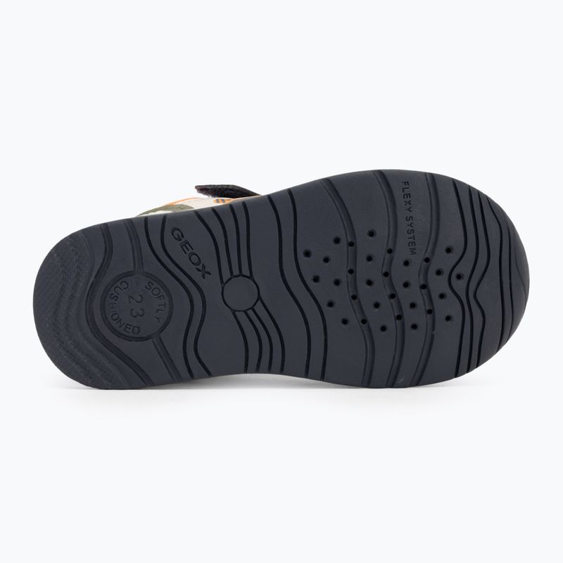 Buty dziecięce Geox Rishon navy/light orange 4