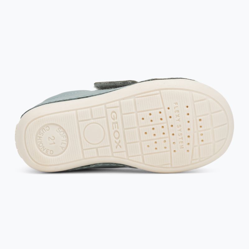 Buty dziecięce Geox Tutim sage/ochre yellow 4