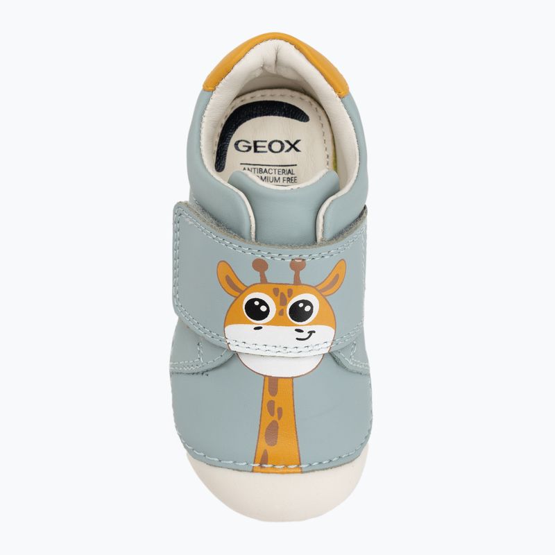 Buty dziecięce Geox Tutim sage/ochre yellow 5