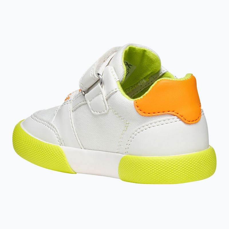 Buty dziecięce Geox Gisli white/fluo green 12