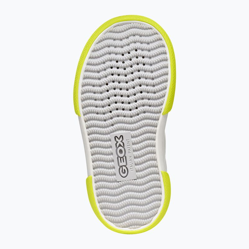 Buty dziecięce Geox Gisli white/fluo green 13