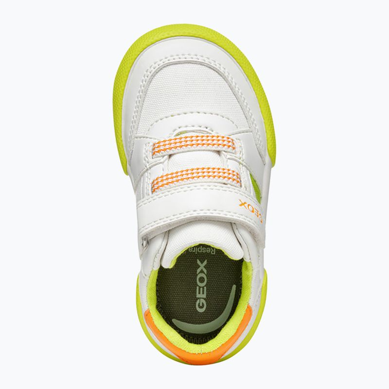Buty dziecięce Geox Gisli white/fluo green 14